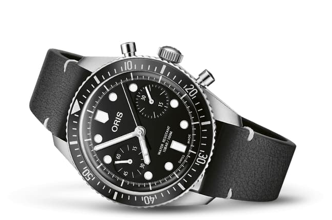 Review ORIS DIVERS SIXTY‑FIVE CHRONOGRAPH Replica Watch 01 771 7791 4054-07 6 20 01